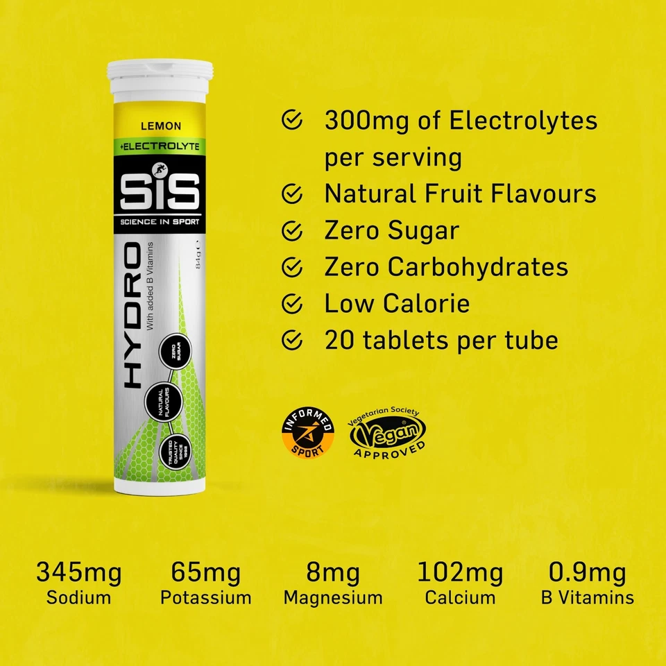 Science in Sport | Hydro Tablets + Electrolytes in Various Flavours | 8 Pack - Image 4 of 4