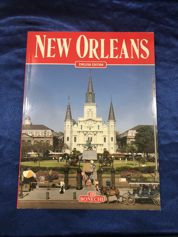 VTG  1998 NEW ORLEANS By Casa Editrice Bonechi 100 Color illustrations PISTOLESI