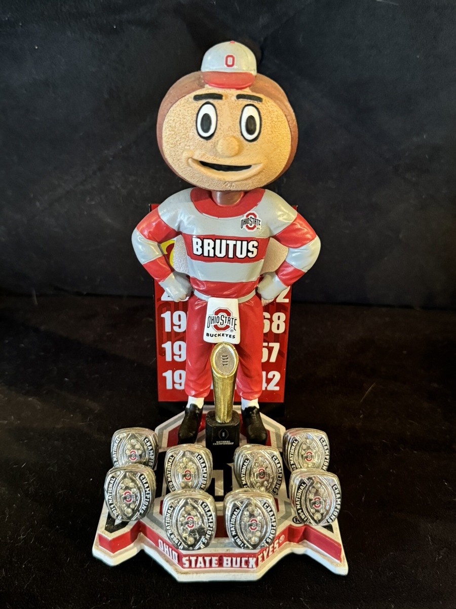 BRUTUS the BUCKEYE Ohio State Buckeyes 8x National Champs