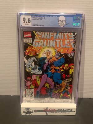 Infinity Gauntlet # 6 CGC 9.6 Marvel 1991 George Perez Label [GC1] | eBay