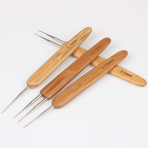 4 PCS Carbonized Knitting Needles Crochet Hook Metric Sizes Marked eBay