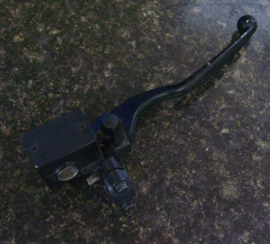 2011 Kawasaki Ninja EX250 EX 250 Special Right Brake Lever Master Cylinder F5 - Image 4 of 4