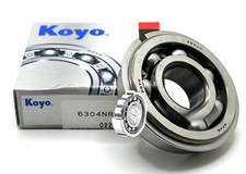 NEW 6304 NR DEEP KOYO GROOVE BALL BEARING, SNAP RING 20x52x15mm