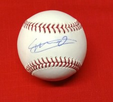 Vladimir Guerrero Jr Toronto Blue Jays Autographed Signed OMLB Baseball JSA