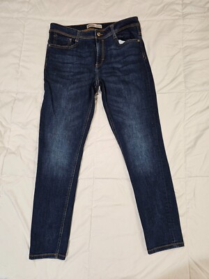 Zara Basic Women's Blue Jeans Size 10 Z1975 Denim