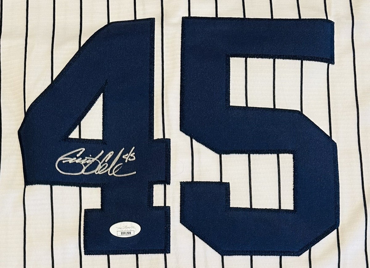 Gerrit Cole Signed New York Yankees Jersey Autographed + JSA COA