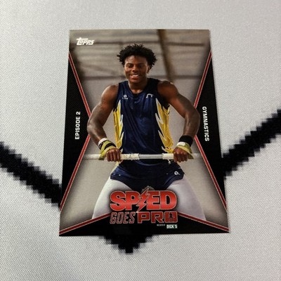 2025 Topps Speed Goes Pro IShowSpeed Gymnastics #4