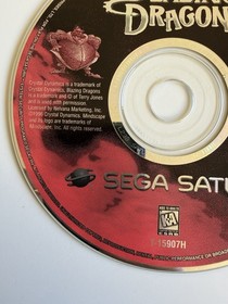 Blazing Dragons (Sega Saturn, 1996) Disc & Manual Only T&W