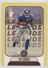 2021 Panini Legacy Legends Yellow 128/150 Tiki Barber #138 10xd