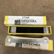 Urschel 48 Pc. Slicing Knives Set. # 27268. New In Open Boxes