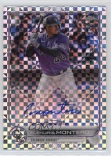 2022 Topps Chrome Update X-Fractor 66/125 Elehuris Montero #AC-EM Auto 0u9w