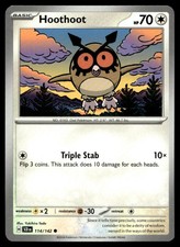 Hoothoot - 114/142 - Stellar Crown Pokemon TCG | Buy 3 Get 5 Free