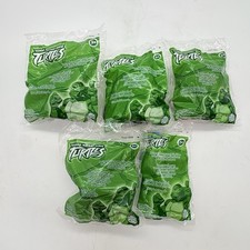 Teenage Mutant Ninja Turtles Burger King Kids Meal Toys Complete Set Of 5 - 2003