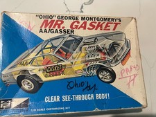 2 Clear Bodies 2 Chassis Mpc Mr. Gasket Aagasser Mustang Drag Car