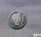 1914 D  SILVER BARBER DIME