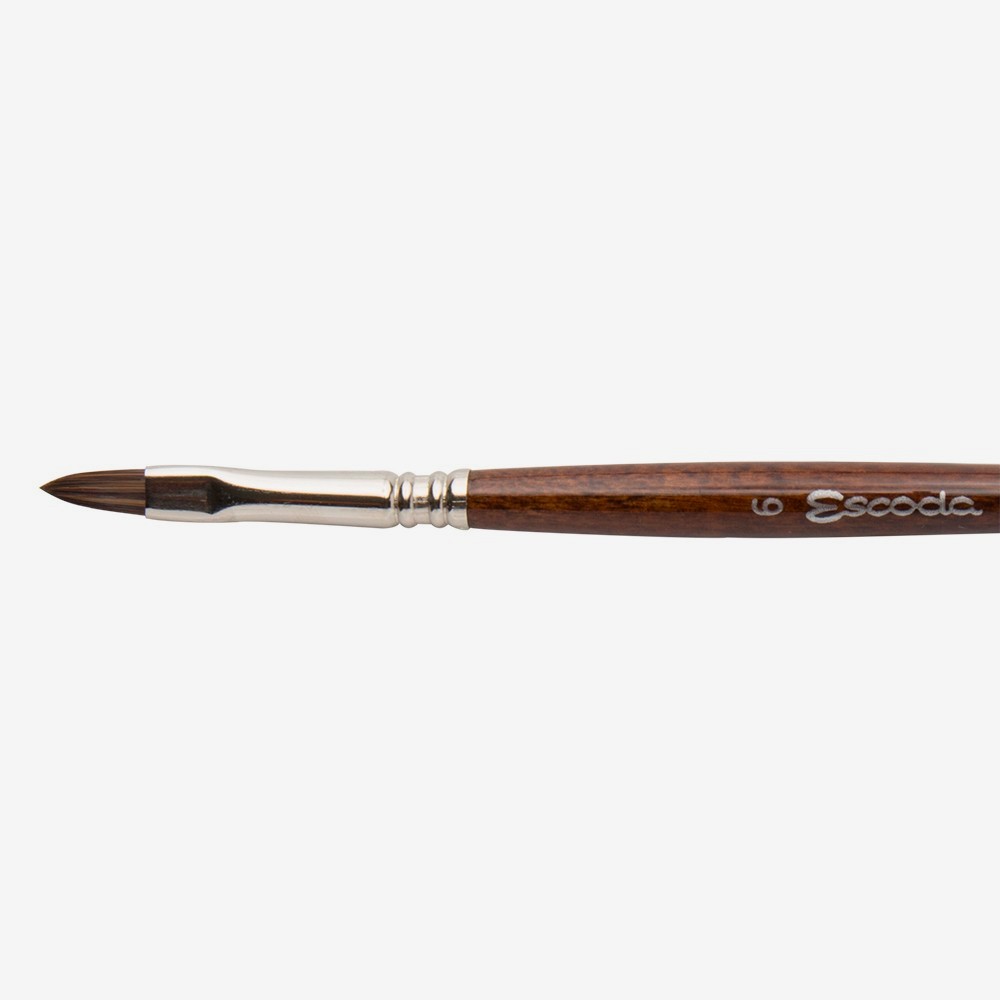 Escoda : Versatil : Kolinsky Synthetic : Series 1541 : Filbert : # 6