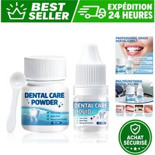 SHOPPGO Ciment Dentaire Définitif Colle Extra Forte pour Couronnes Bridges