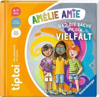 Ravensburger 49298 tiptoi Amélie Amie und die Sache mit der Vielfalt 2-4