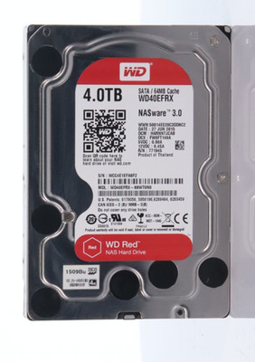 Western Digital 4TB Red SATA Hard Disk 64mb Cache WD NAS Internal - WD40EFRX