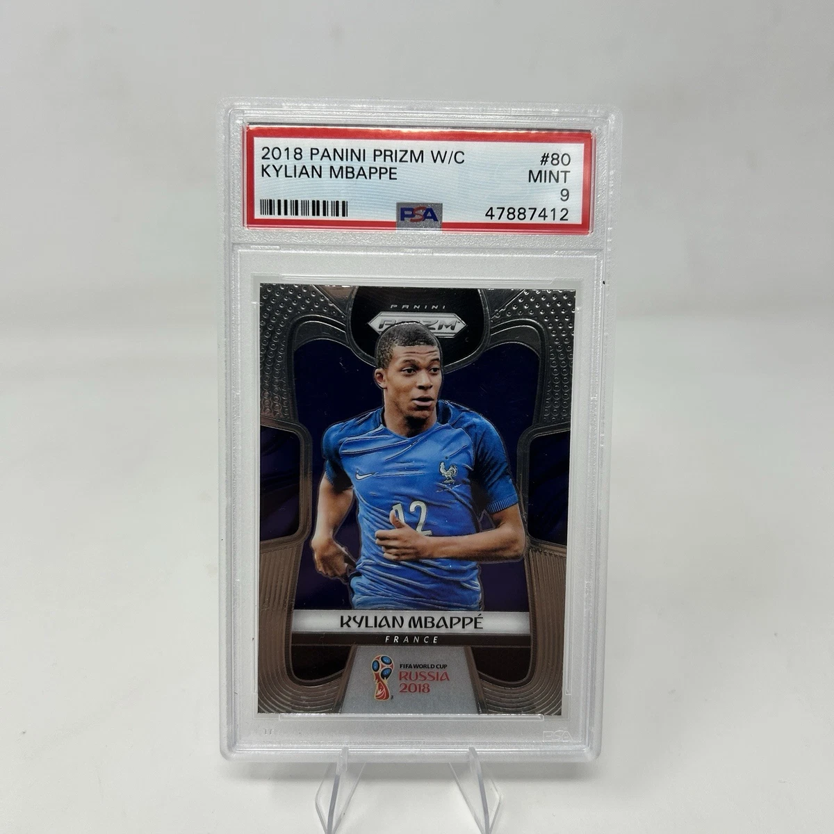 2018 Panini Prizm World Cup Kylian Mbappé #80 for sale | eBay