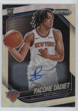 2024-25 Panini Prizm Black Silver Prizm Auto Pacome Dadiet #208 Auto 1qy3