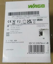 New In Box WAGO 750-409 PLC Module 750-409 75...