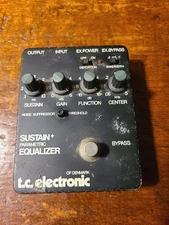 t.c. electronic of denmark sustain + parametric equalizer pedal