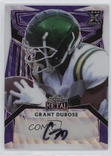 2023 Leaf Metal Portrait Auto Purple Wave 4/4 Grant Dubose #PA-GD1 Auto a1b