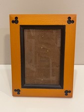 Disney Bamboo Picture Frame 4 by 6 Photo Plus Matt Maple Color Mickey Mouse