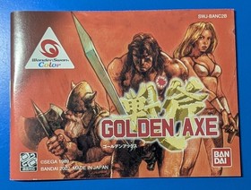 Bandai WonderSwan Color Golden Axe CIB WSC - US Seller