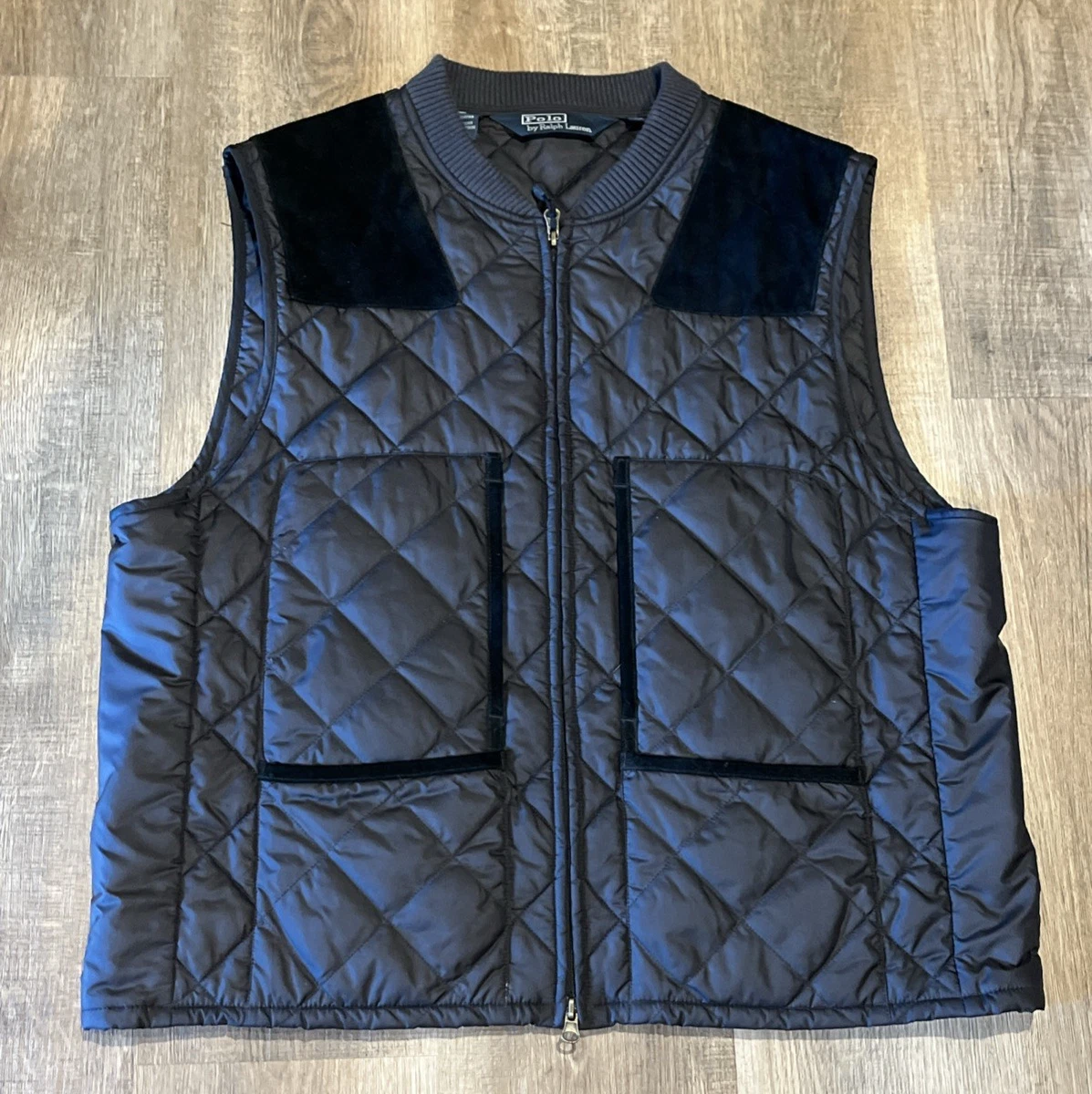 Polo Ralph Lauren Leather Outer Shell Vests for Men for Sale