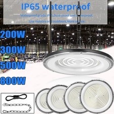 UFO LED High Bay Light Workshop Garage Light Industrial Warehouse Lamp 200-1000W
