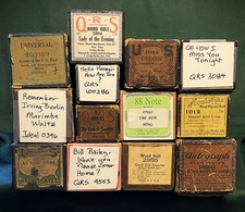 PLAYER PIANO ROLL - A Baker's Dozen of Rolls! - Fun Great Tunes!