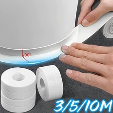 PVC Self Adhesive Sealing Strip Caulk Tape Waterproof for Bathroom Kitchen