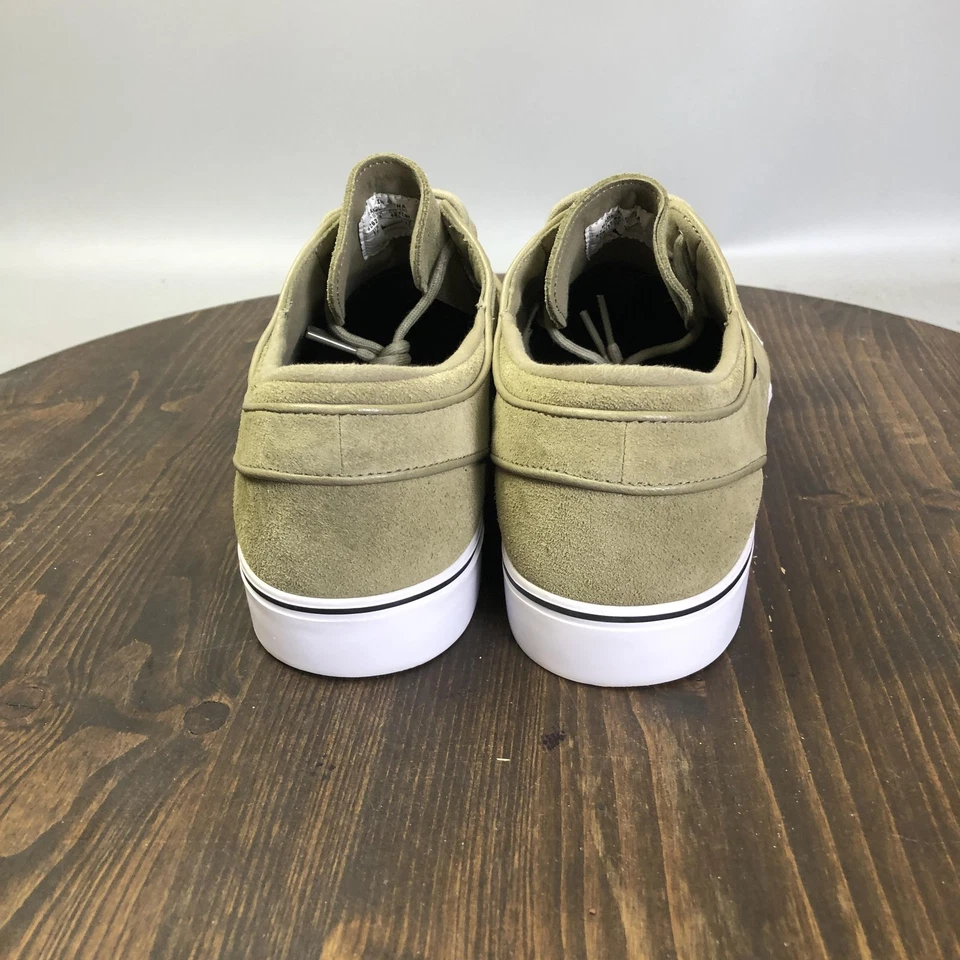 Nike SB Stefan Janoski Shoes Mens Size 14 Olive Suede Skateboarding 826232-984 - Image 3 of 4