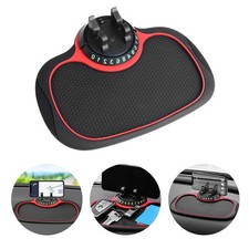 2 x KFZ Anti Rutsch Matte Haft Pad Handy Pads Armaturenbrett Halterung Schwarz