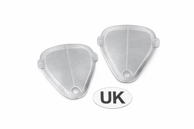 Headlamp Beam Deflectors UK Driving Abroad Kit RHD to EU France Travel - Image 1 of 4