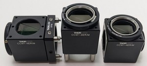 Thorlabs CCM1-4ER/M Cage Cubes (3) w/ BS022 Beamsplitters + CP36