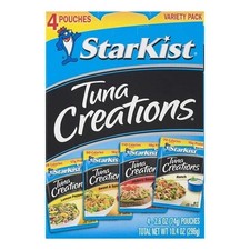 StarKist Tuna Creations Variety Pack – 4 x 2.6 oz Pouches (Total 10.4 oz) – Read
