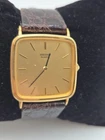 Vintage Seiko Quartz 29mm Gold Dial Unisex Watch 7800-5239