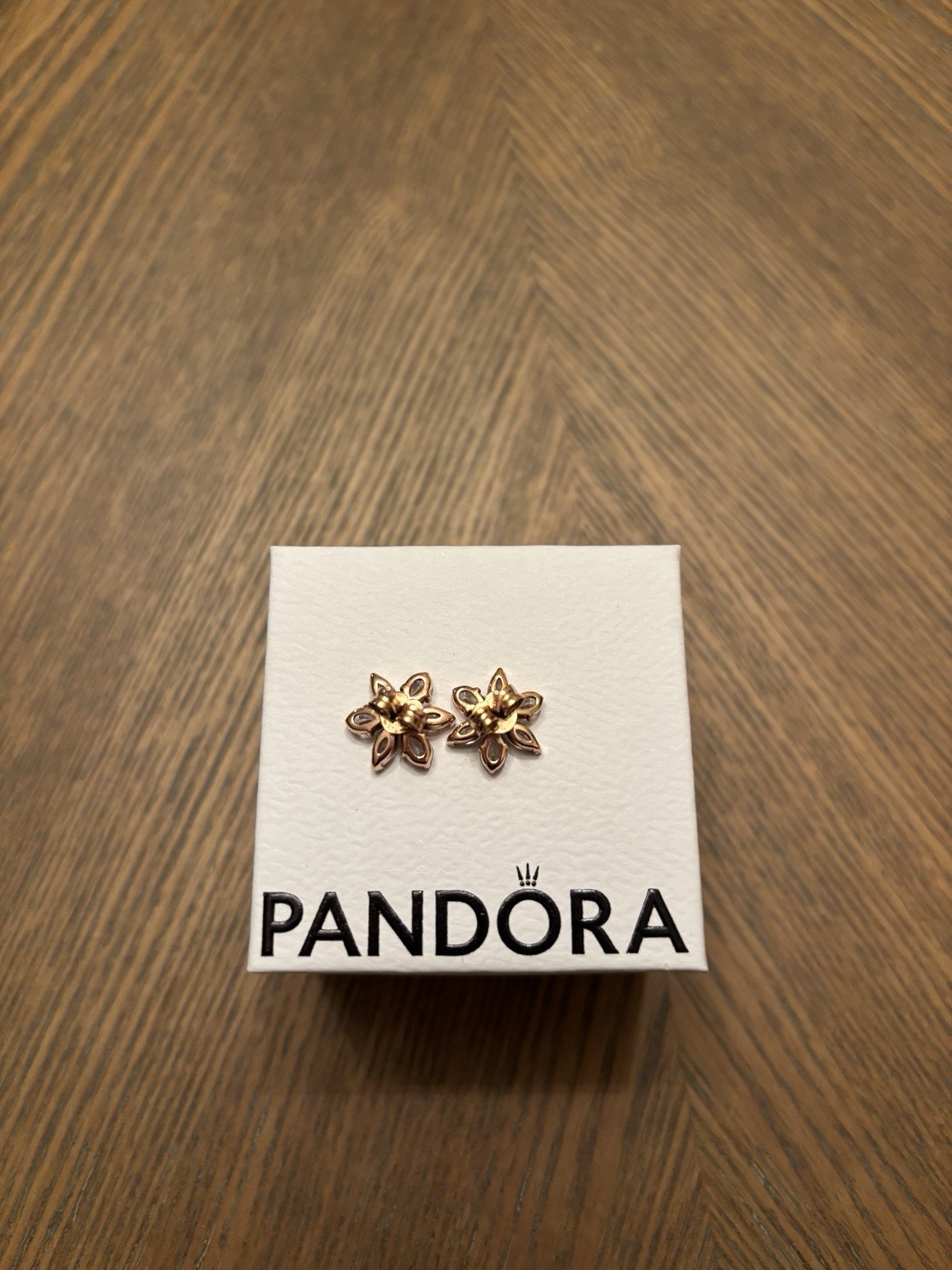 Sparkling Herbarium Cluster Stud Earrings14k rose… - image 2