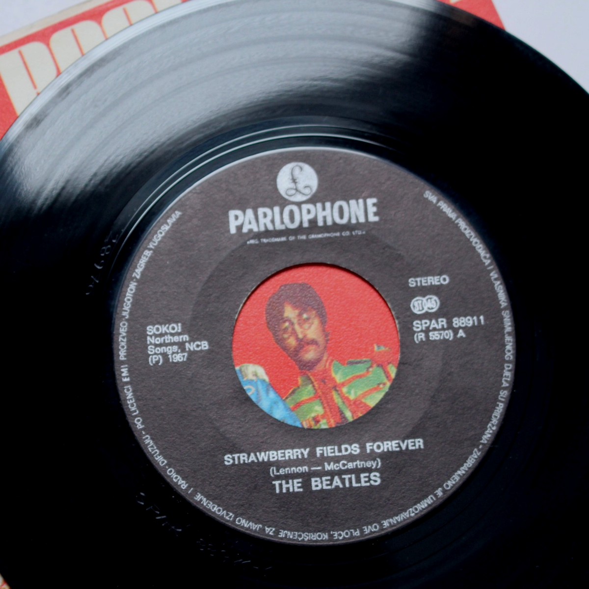 RARE PAUL IS DEAD COVER THE BEATLES STRAWBERRY FIELDS PENNY LANE 7