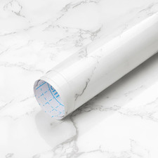 Marble Contact Paper for Countertops Glossy Granite Wall Paper Peel and Stick Wa