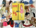 HUGE LOT Vintage 1964 Mattel Skipper Doll Lot w/ Case, Clothes & Accessories