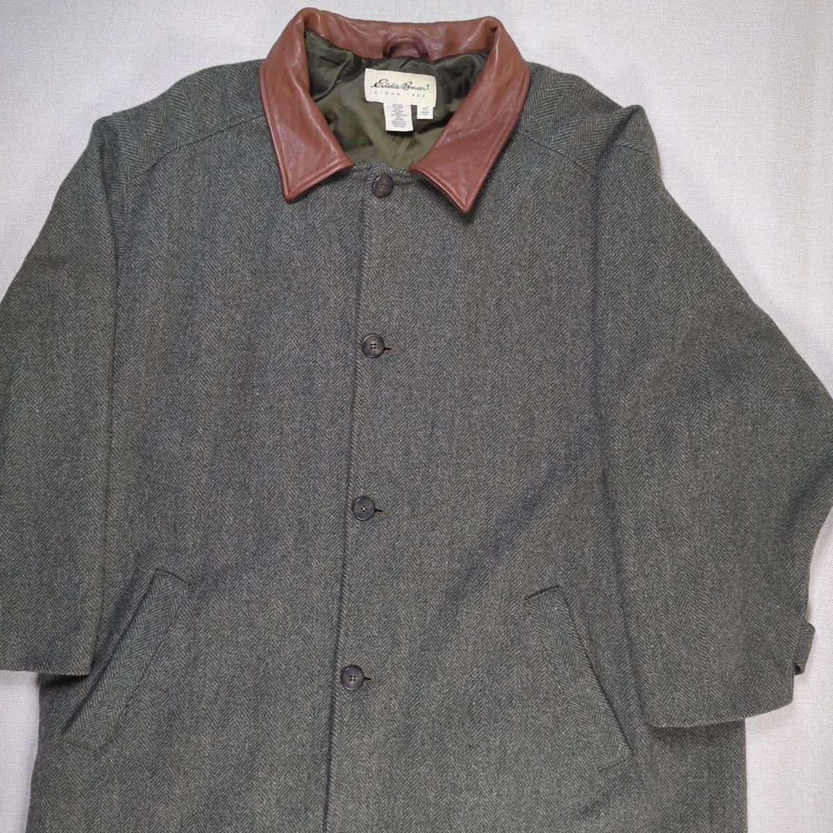 Eddie Bauer Wool Outer Shell Coats, Jackets & Vests Overcoat for