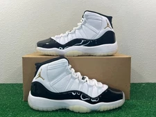 3 Men/4.5 Women - Nike Air Jordan 11 Retro PS DMP Black White Shoes NEW B-Grade