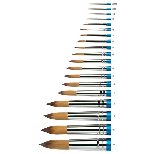 Winsor & Newton Cotman Watercolour Paint Brushes in Assorted Shapes & Sizes - Picture 18 of 60