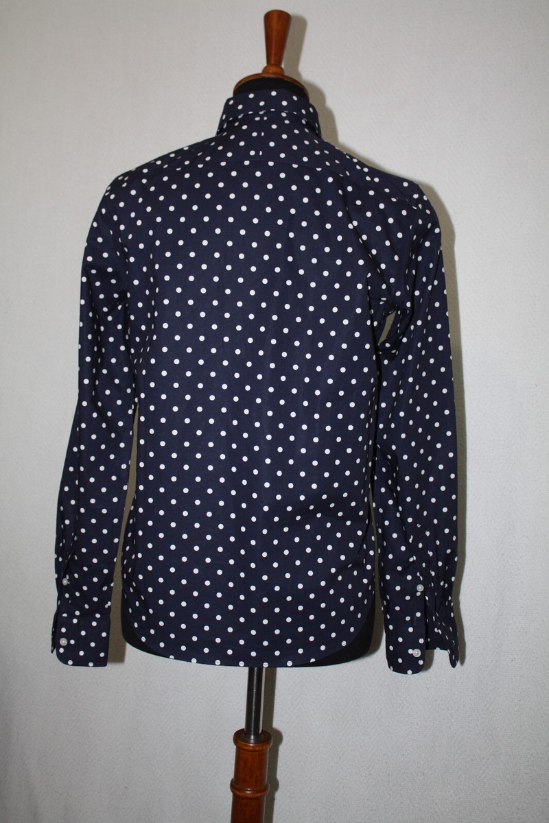 90s polo ラルフローレン　レーヨンシャツ　polka dot ドット ラルフローレン オープンカラーシャツ 開襟 ポルカドット シルク