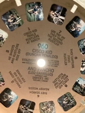 1950 Vintage View-Master #960 Cisco Kid and Pancho
