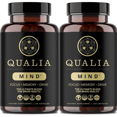QUALIA MIND | The Ultimate Blend For Brain Health* | Doctor-Formulated Nootro...